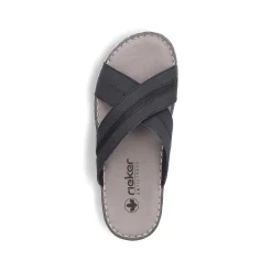 Rieker Mules & Slippers-Men'S Mules Steel Black