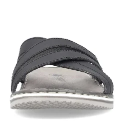 Rieker Mules & Slippers-Men'S Mules Steel Black