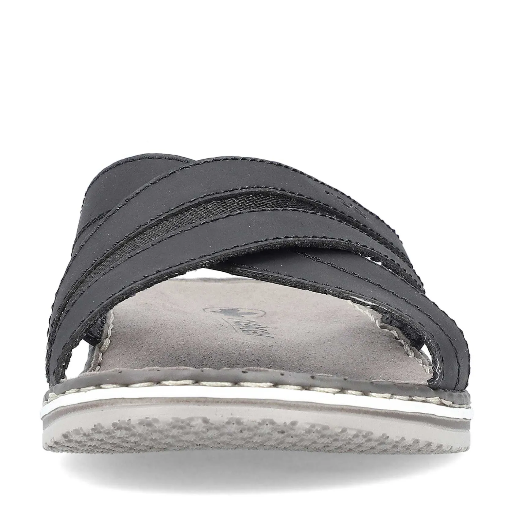 Rieker Mules & Slippers-Men'S Mules Steel Black