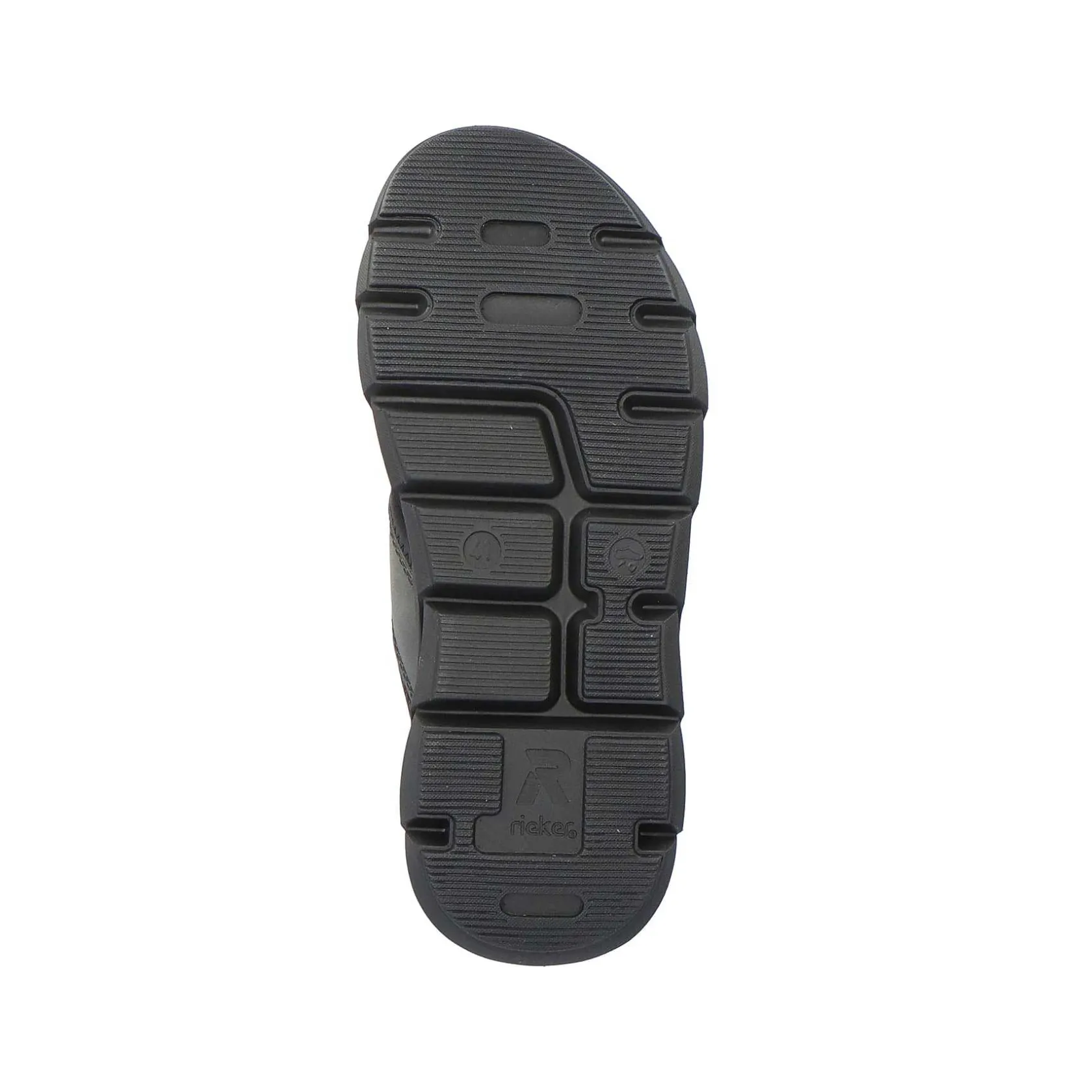 Rieker Mules & Slippers-Men'S Mules Steel Black