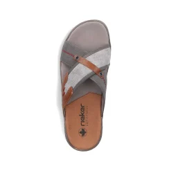 Rieker Mules & Slippers-Men'S Mules Stone Gray