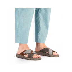 Rieker Mules & Slippers-Men'S Mules Stone Gray