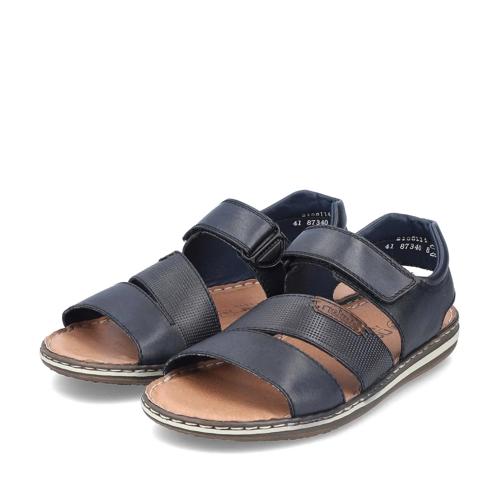 Rieker Sandals-Men'S Sandals Navy Blue