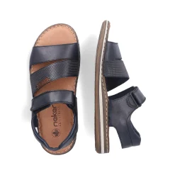 Rieker Sandals-Men'S Sandals Navy Blue