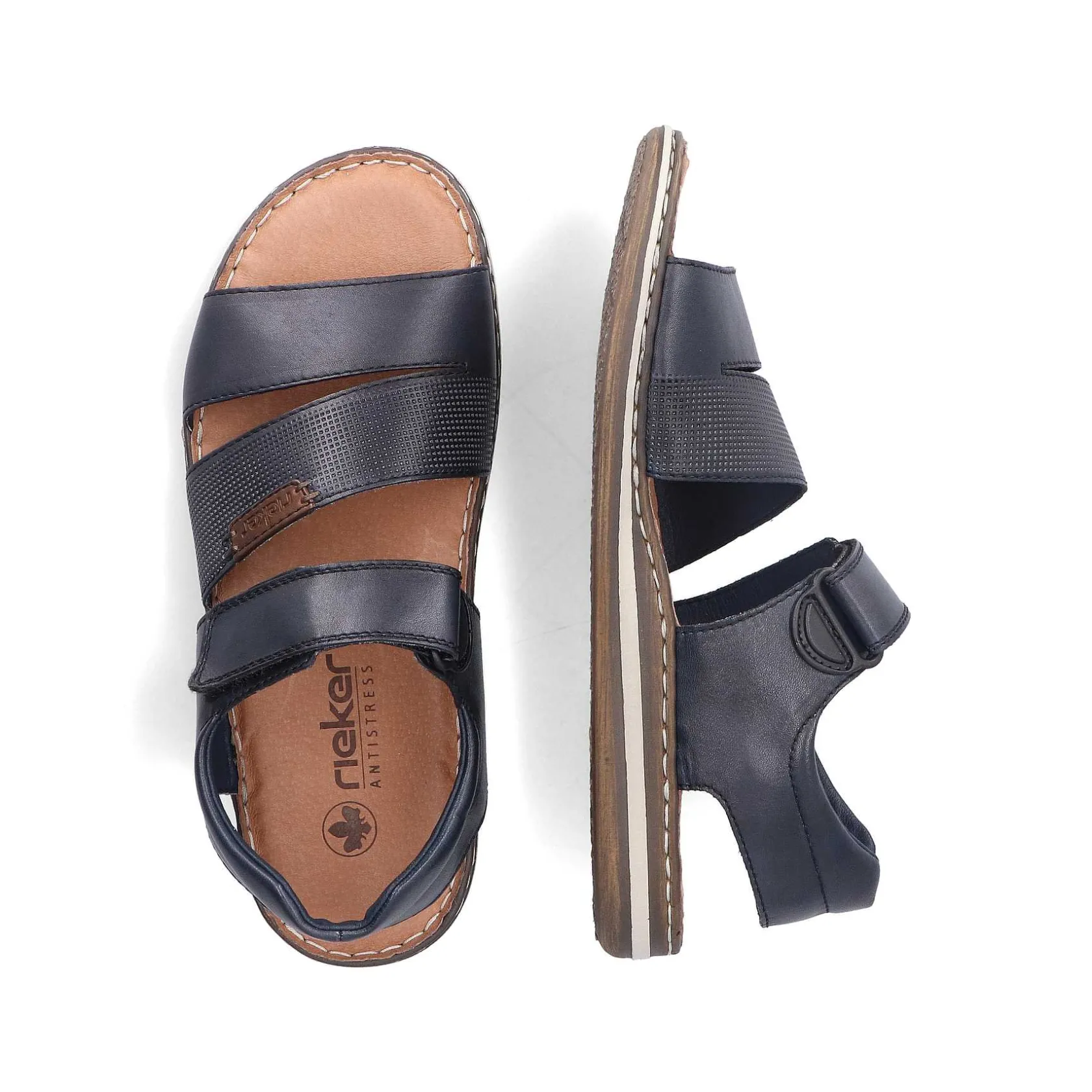 Rieker Sandals-Men'S Sandals Navy Blue