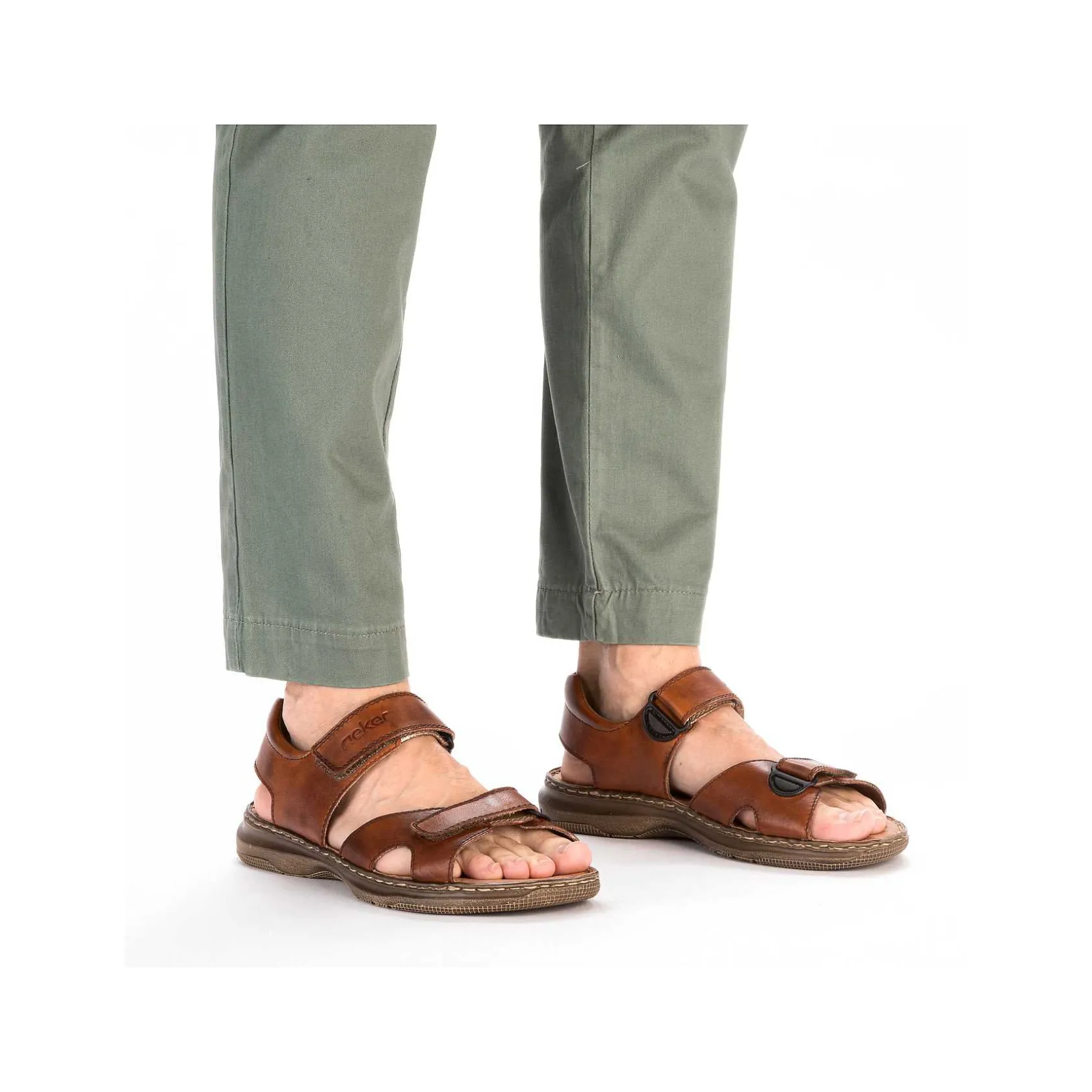 Rieker Sandals-Men'S Sandals Nut Brown