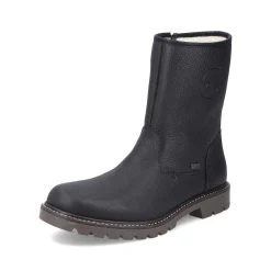 Rieker Boots-Men'S Short Boots Asphalt Black