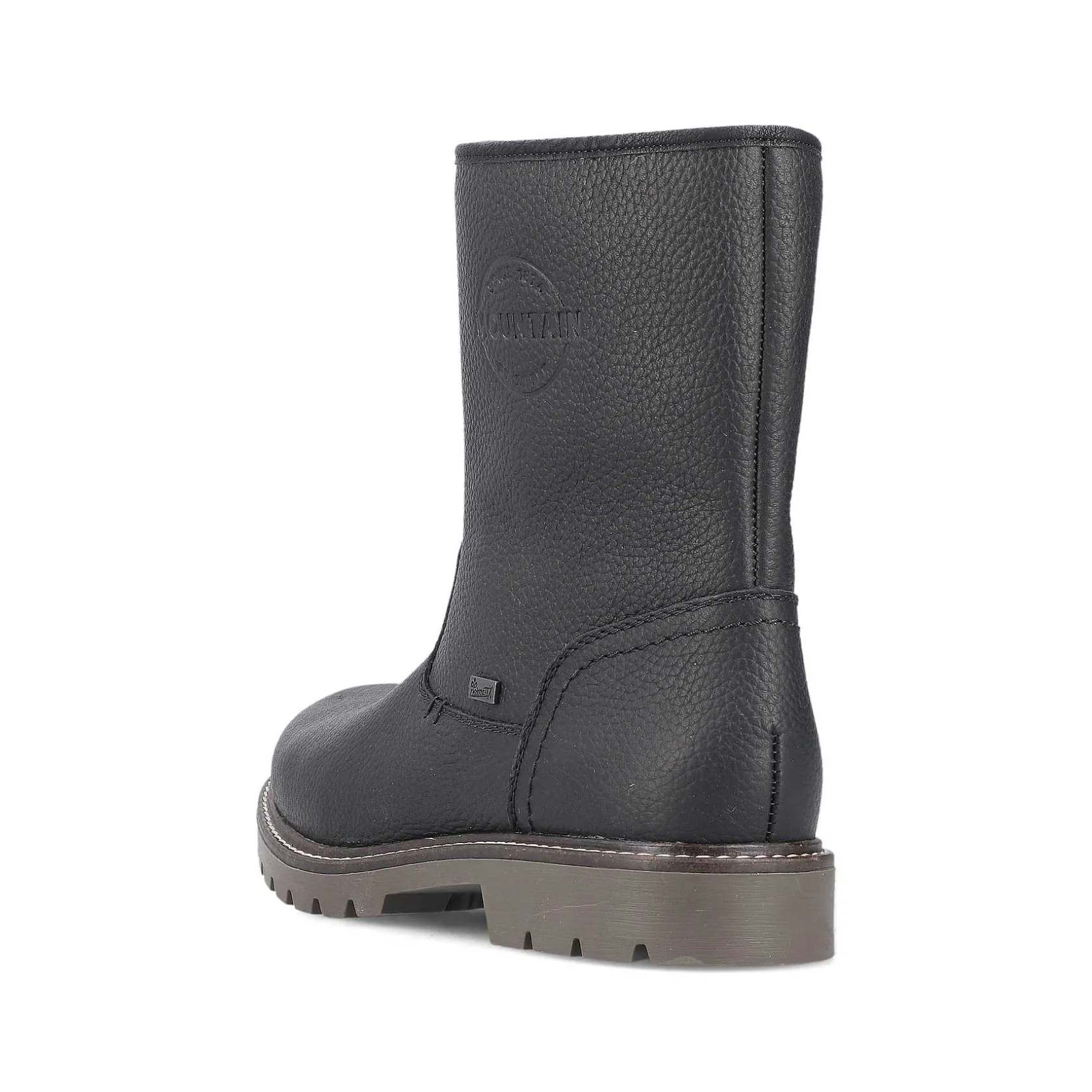 Rieker Boots-Men'S Short Boots Asphalt Black
