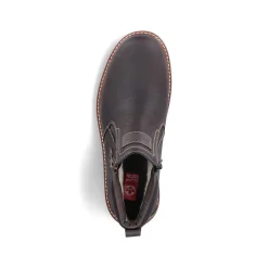 Rieker Boots-Men'S Short Boots Black Brown