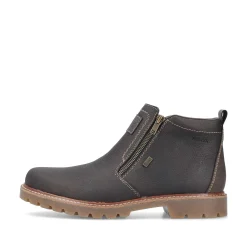Rieker Boots-Men'S Short Boots Black Brown