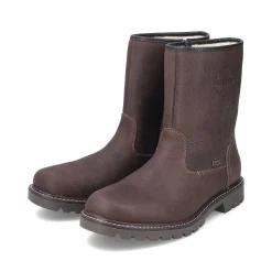 Rieker Boots-Men'S Short Boots Black Brown