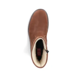 Rieker Boots-Men'S Short Boots Copper Brown