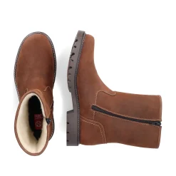 Rieker Boots-Men'S Short Boots Copper Brown