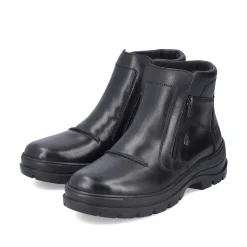 Rieker Boots-Men'S Short Boots Graphite Black