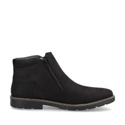 Rieker Boots-Men'S Short Boots Midnight Black