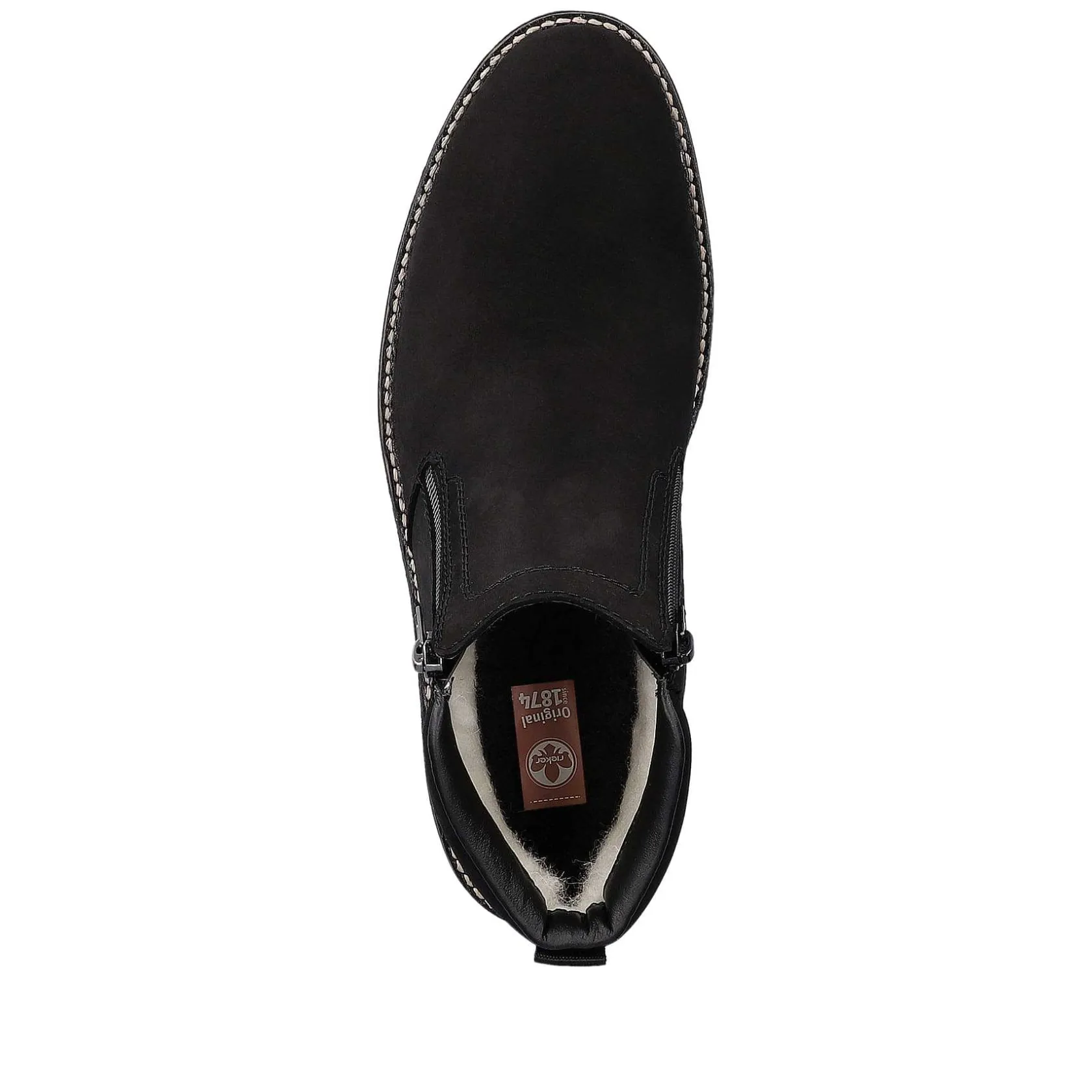 Rieker Boots-Men'S Short Boots Midnight Black