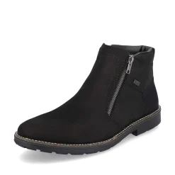 Rieker Boots-Men'S Short Boots Midnight Black