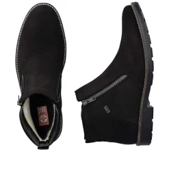 Rieker Boots-Men'S Short Boots Midnight Black