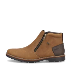 Rieker Boots-Men'S Short Boots Nougat Brown