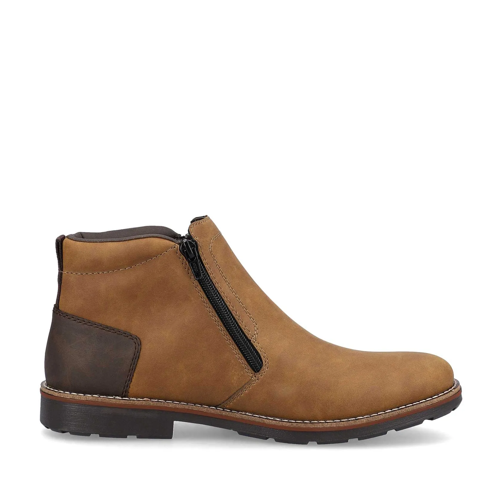 Rieker Boots-Men'S Short Boots Nougat Brown