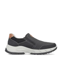 Rieker Low Shoes & Slippers-Men'S Slippers Asphalt Gray