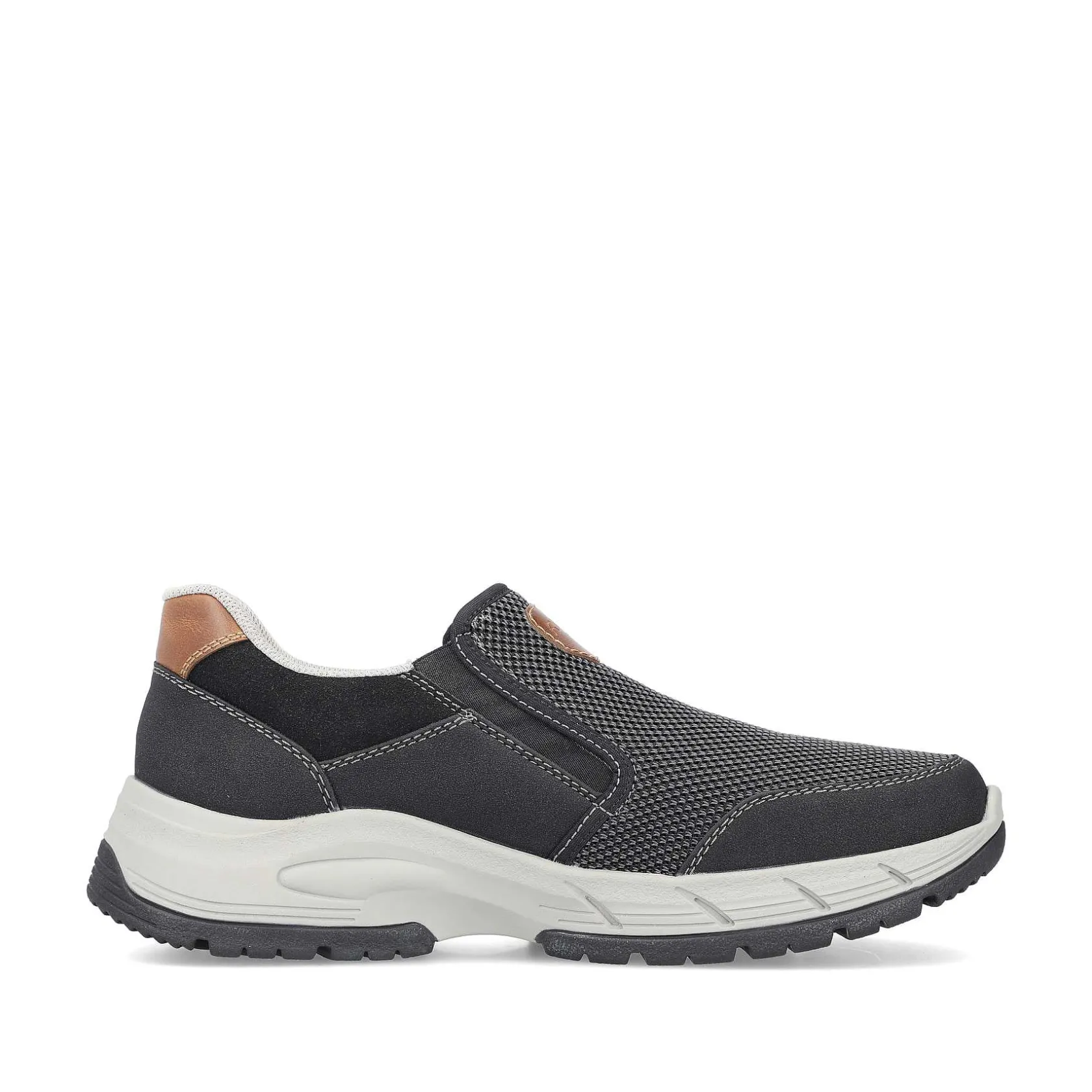 Rieker Low Shoes & Slippers-Men'S Slippers Asphalt Gray