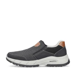 Rieker Low Shoes & Slippers-Men'S Slippers Asphalt Gray