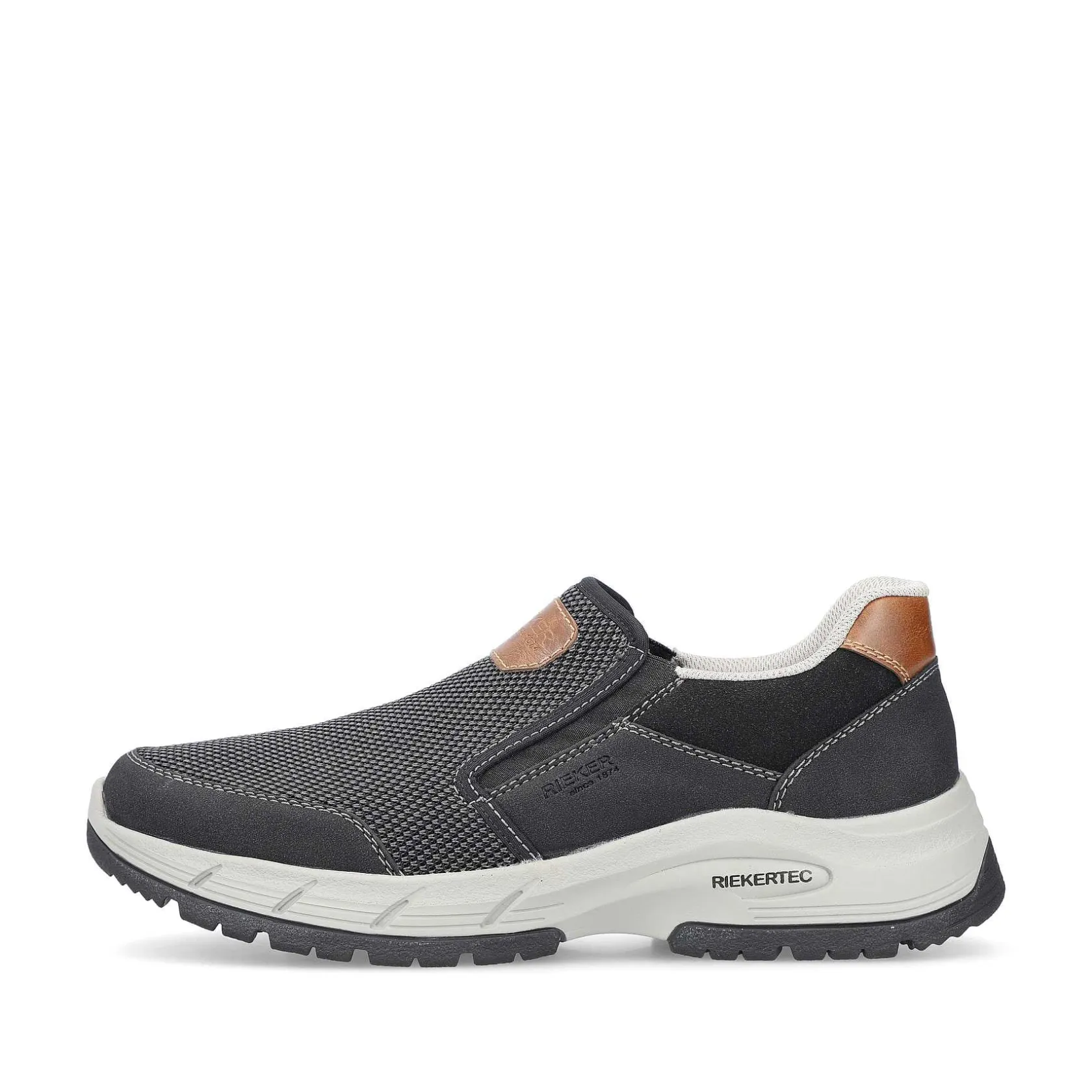 Rieker Low Shoes & Slippers-Men'S Slippers Asphalt Gray