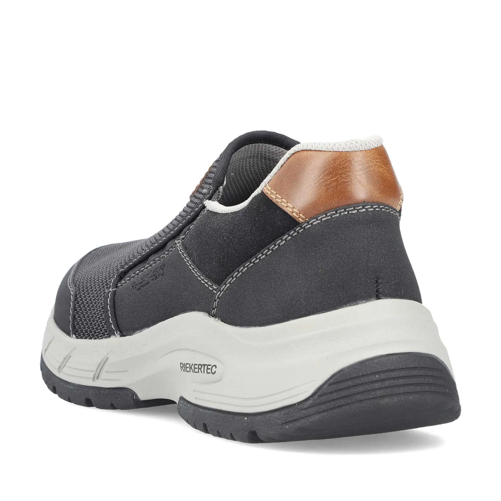 Rieker Low Shoes & Slippers-Men'S Slippers Asphalt Gray