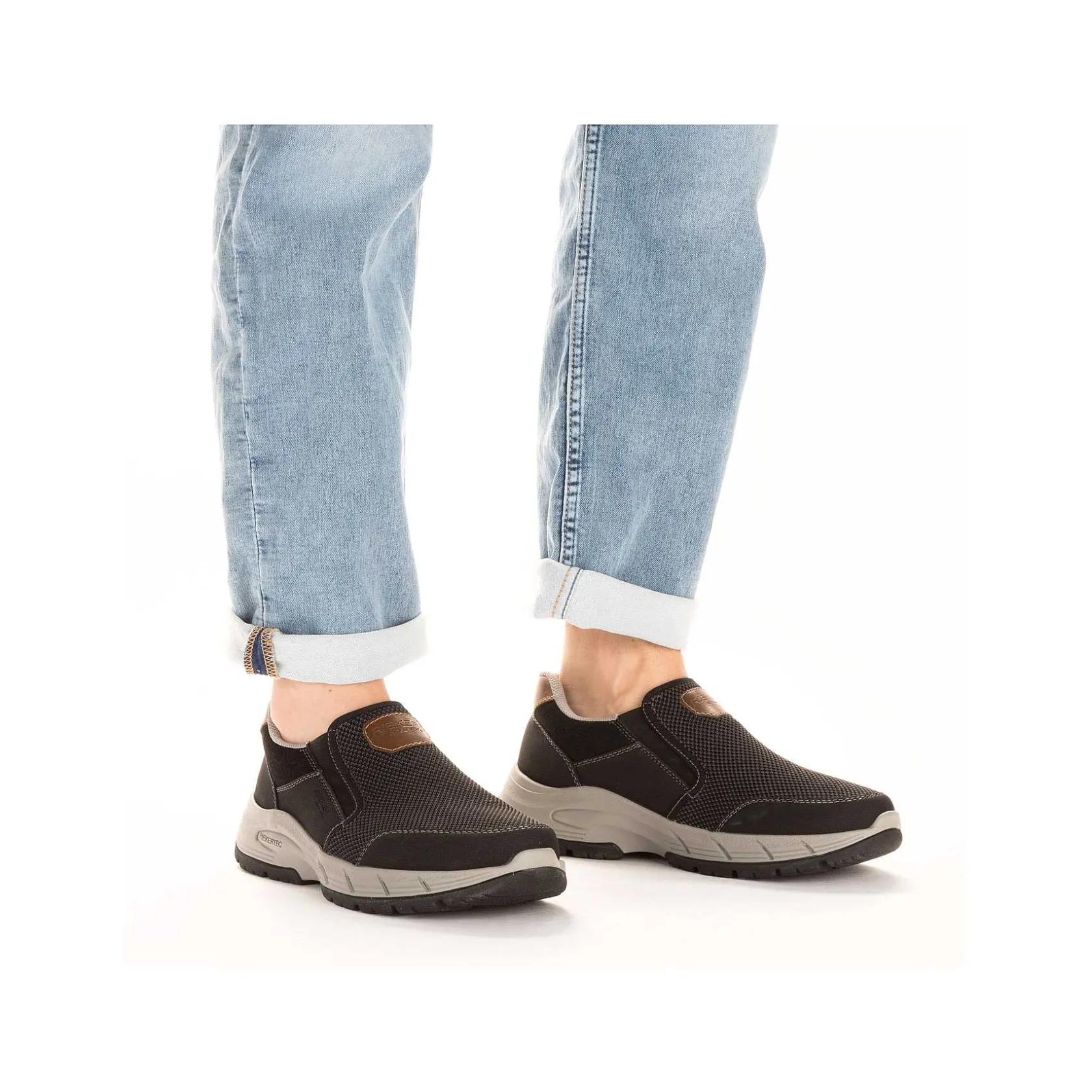 Rieker Low Shoes & Slippers-Men'S Slippers Asphalt Gray