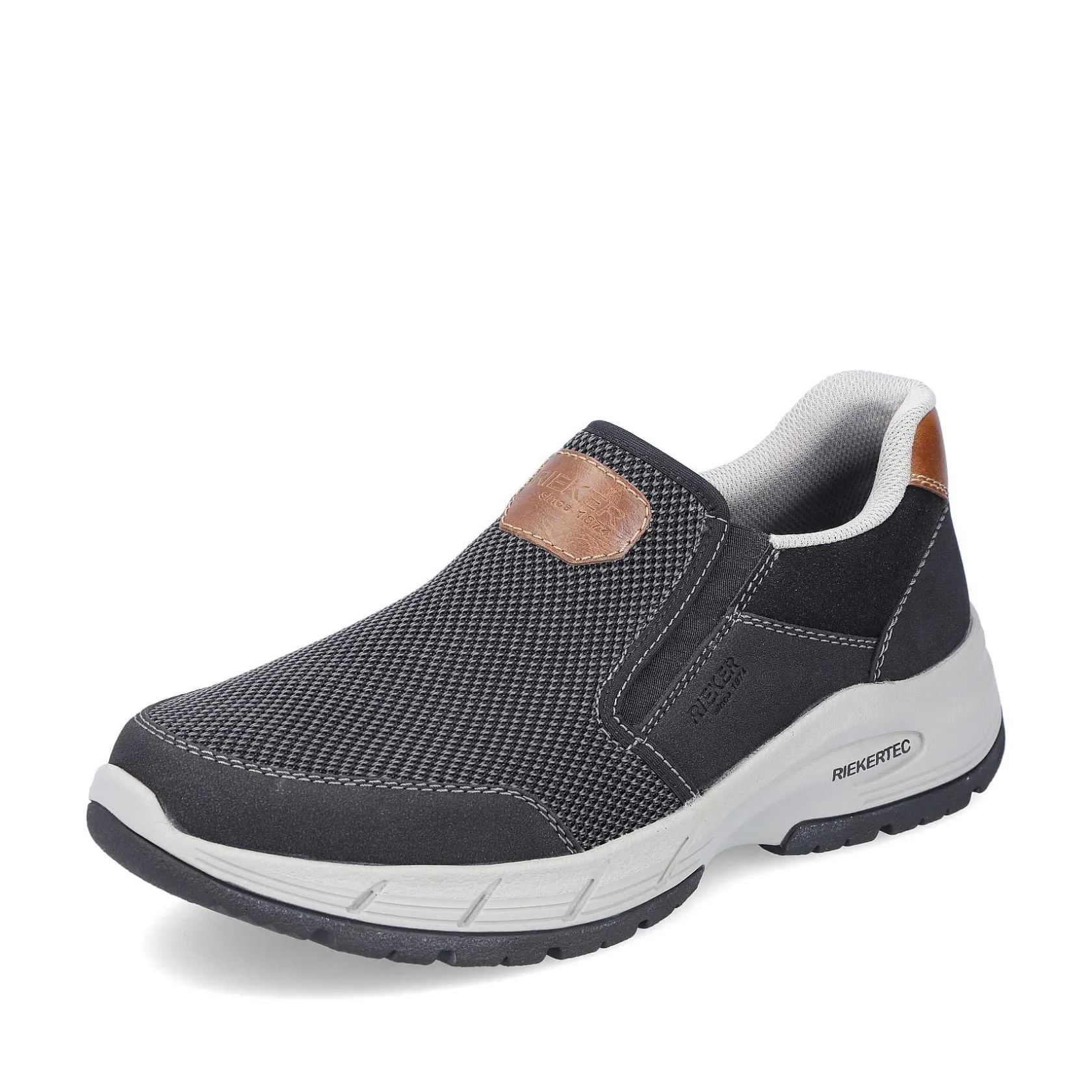 Rieker Low Shoes & Slippers-Men'S Slippers Asphalt Gray