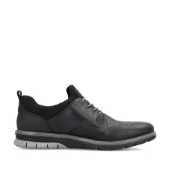 Rieker Business Shoes-Men'S Slippers Asphalt Black