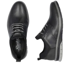 Rieker Business Shoes-Men'S Slippers Asphalt Black