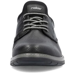 Rieker Business Shoes-Men'S Slippers Asphalt Black