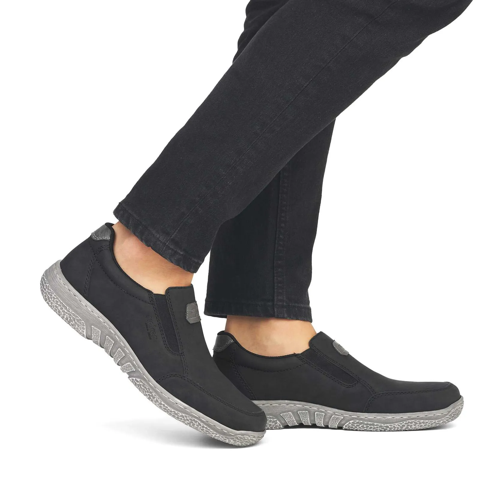 Rieker Low Shoes & Slippers-Men'S Slippers Asphalt Black