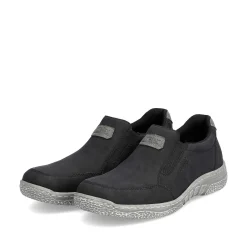 Rieker Low Shoes & Slippers-Men'S Slippers Asphalt Black