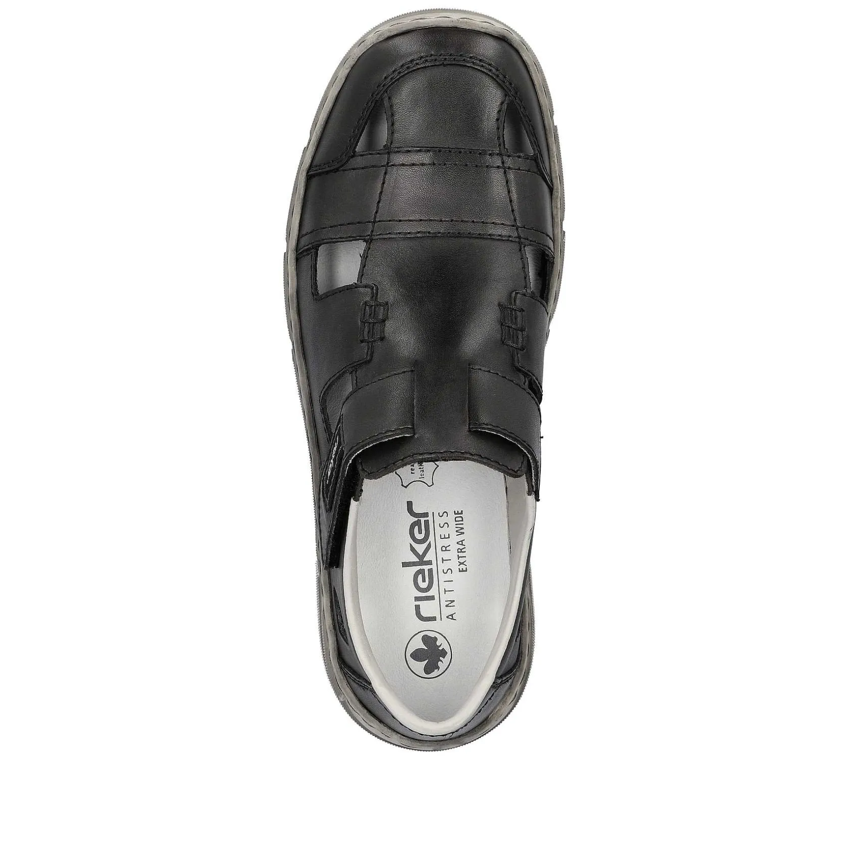 Rieker Low Shoes & Slippers-Men'S Slippers Asphalt Gray