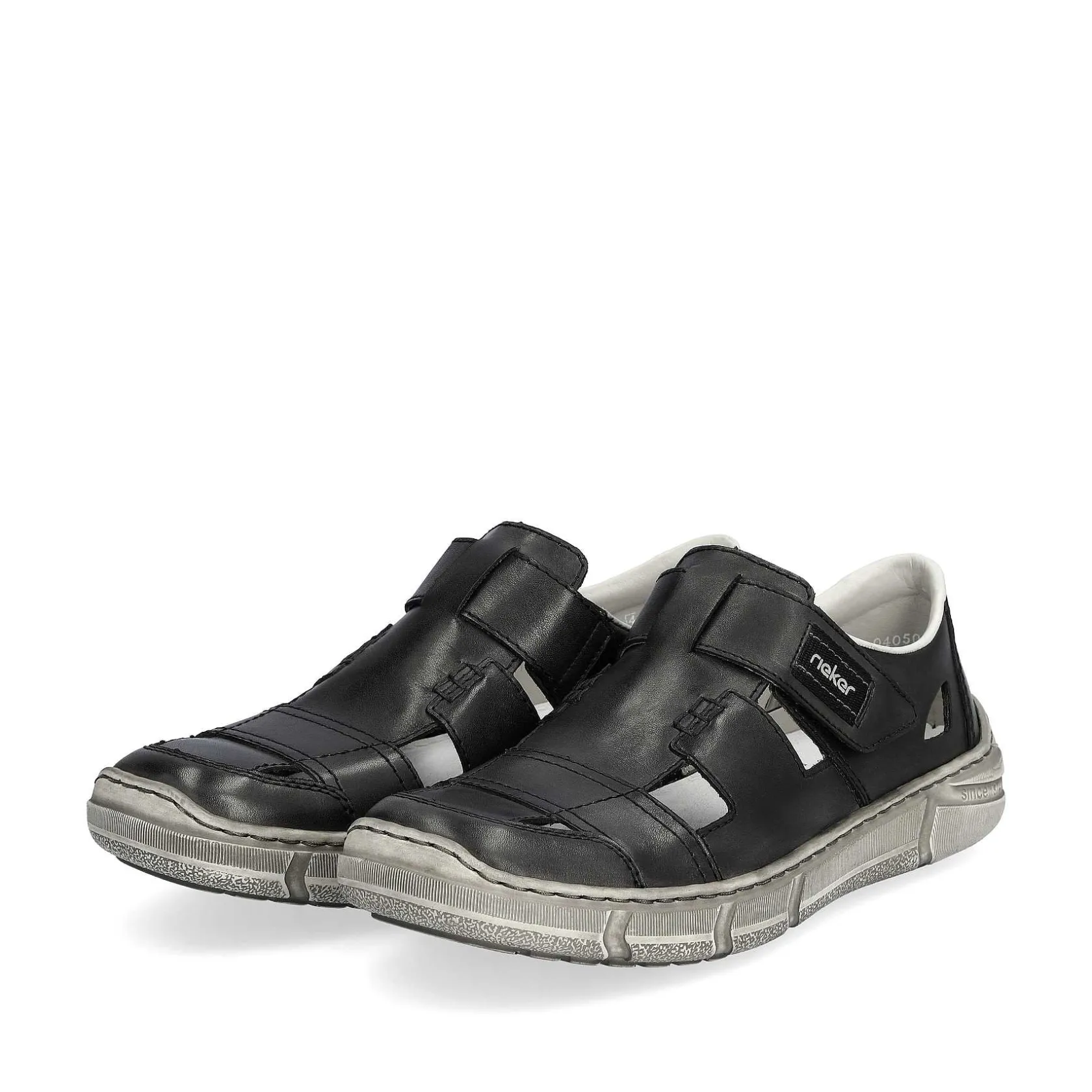 Rieker Low Shoes & Slippers-Men'S Slippers Asphalt Gray