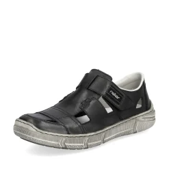 Rieker Low Shoes & Slippers-Men'S Slippers Asphalt Gray