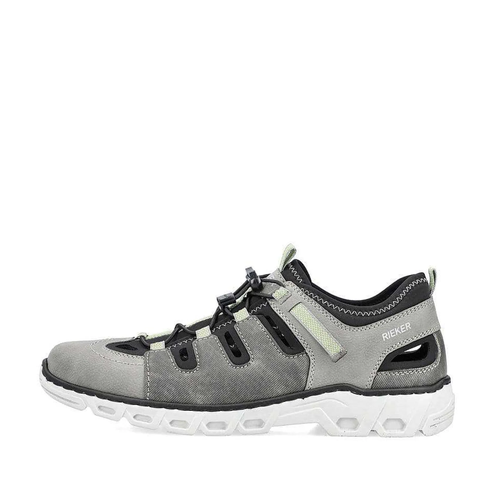 Rieker Low Shoes & Slippers-Men'S Slippers Asphalt Gray
