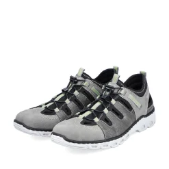 Rieker Low Shoes & Slippers-Men'S Slippers Asphalt Gray