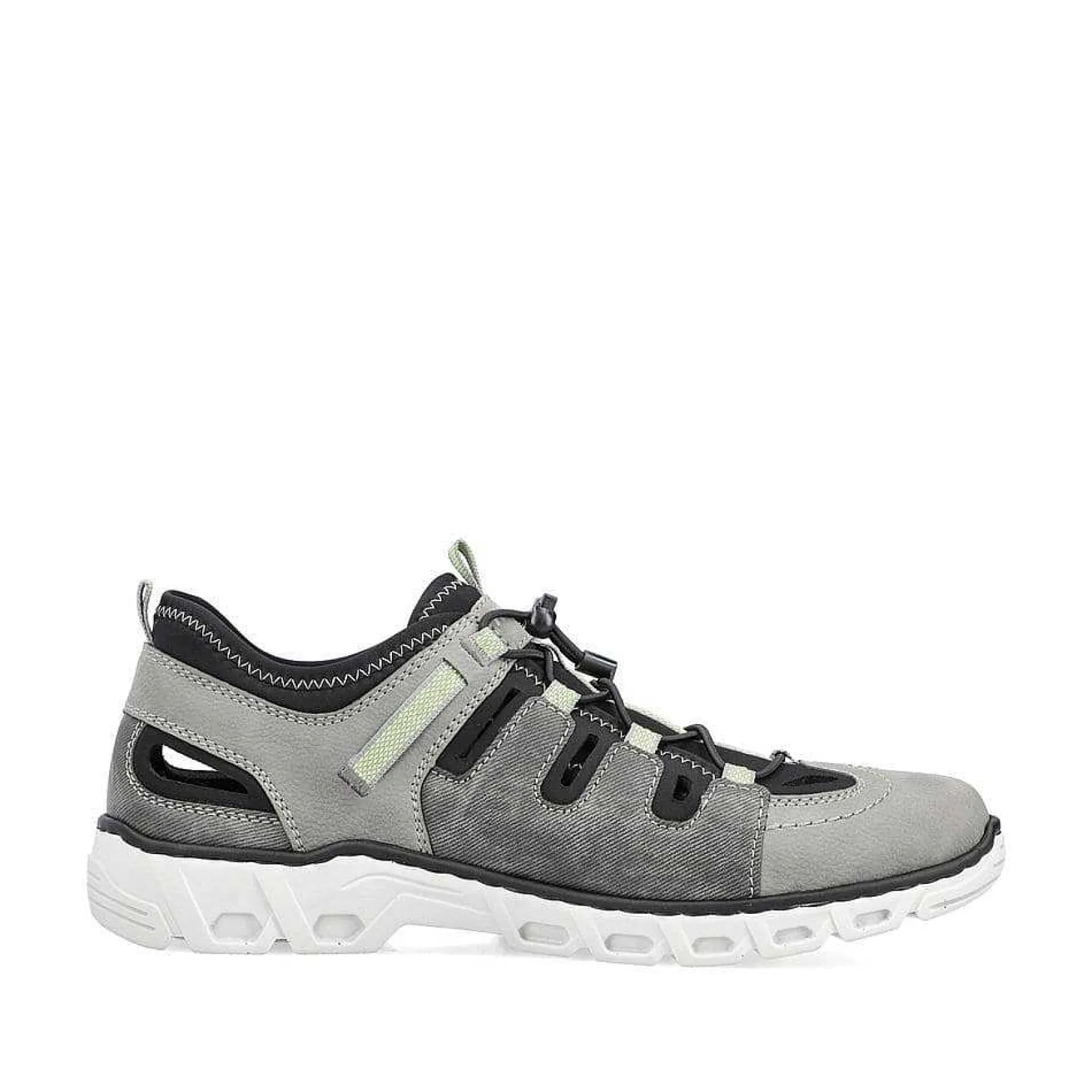 Rieker Low Shoes & Slippers-Men'S Slippers Asphalt Gray