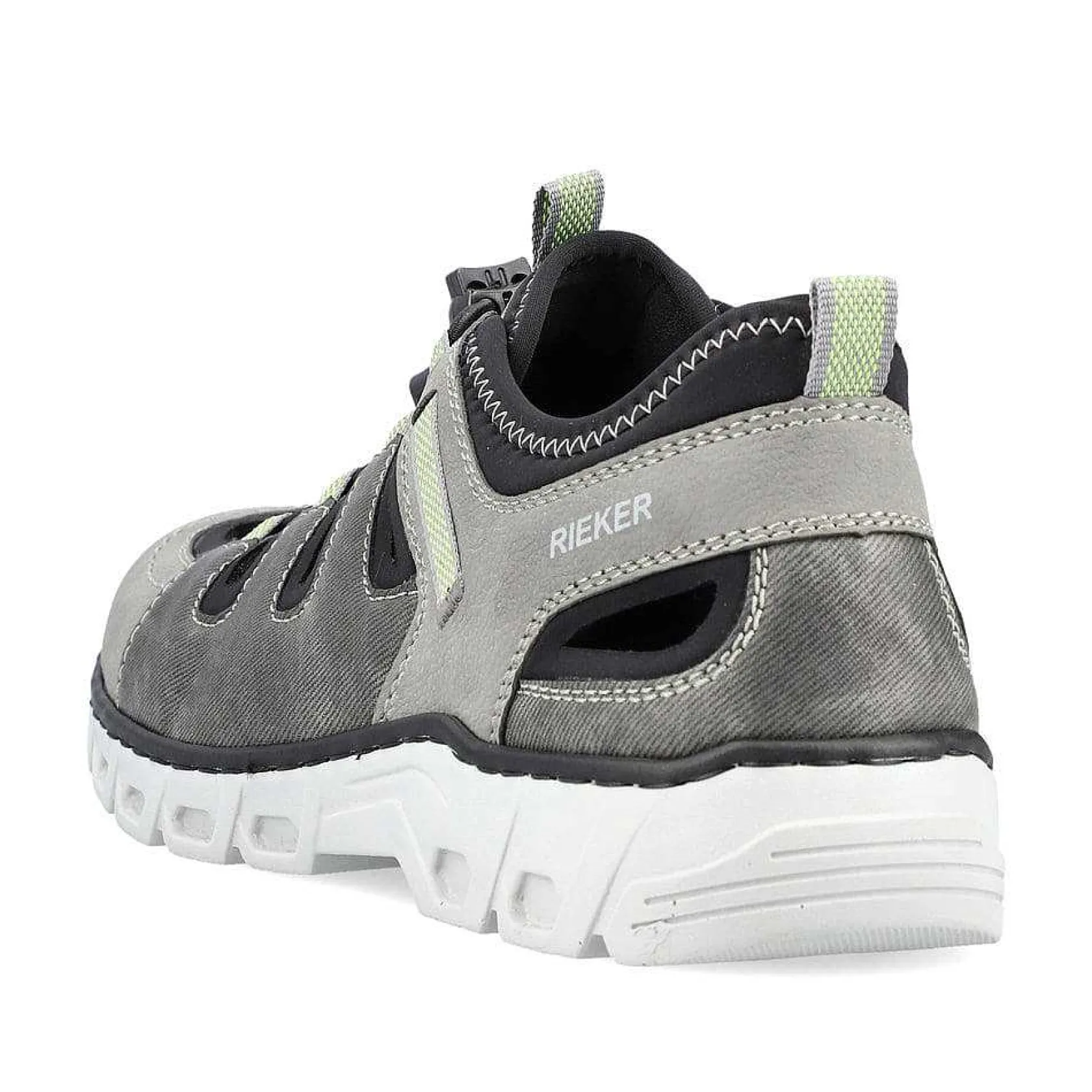 Rieker Low Shoes & Slippers-Men'S Slippers Asphalt Gray