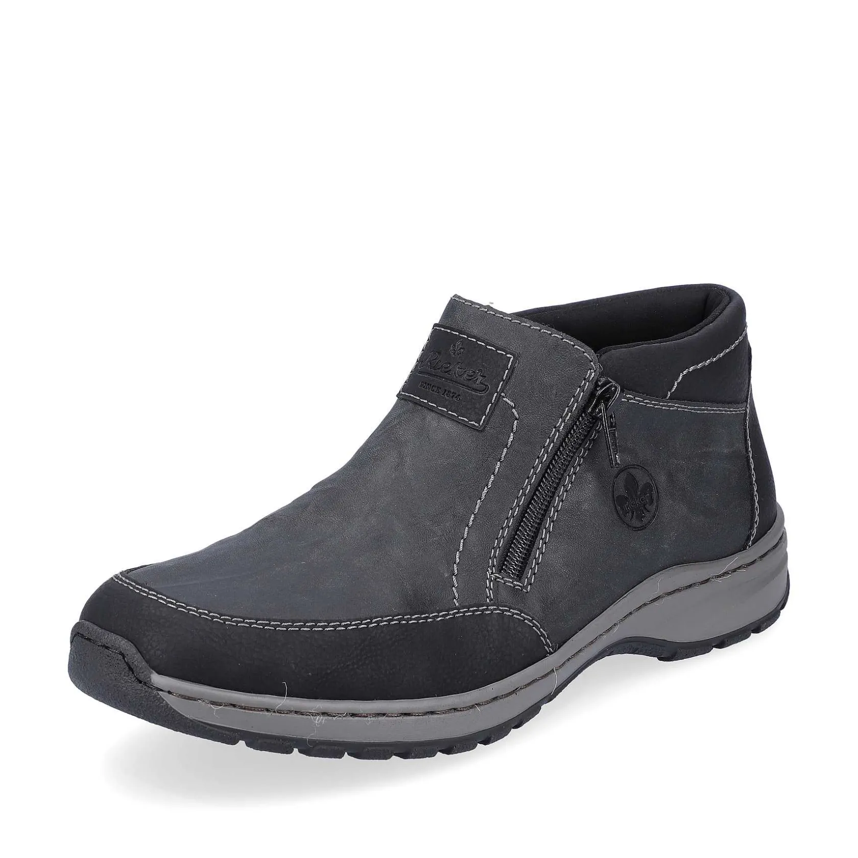 Rieker Low Shoes & Slippers-Men'S Slippers Asphalt Gray