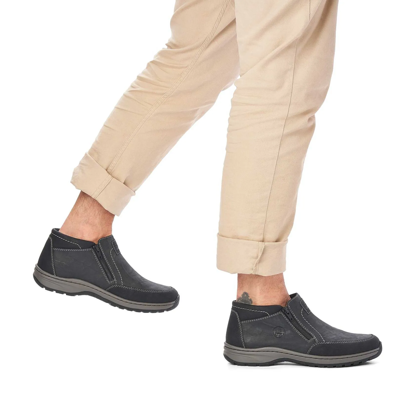 Rieker Low Shoes & Slippers-Men'S Slippers Asphalt Gray