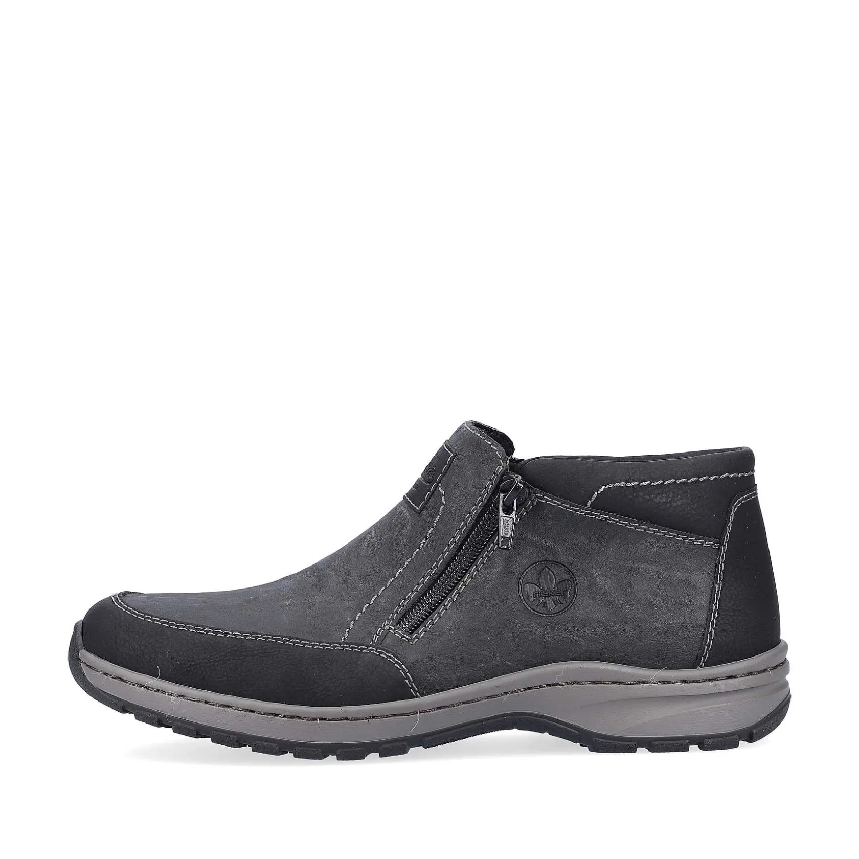 Rieker Low Shoes & Slippers-Men'S Slippers Asphalt Gray