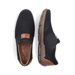 Rieker Low Shoes & Slippers-Men'S Slippers Asphalt Black