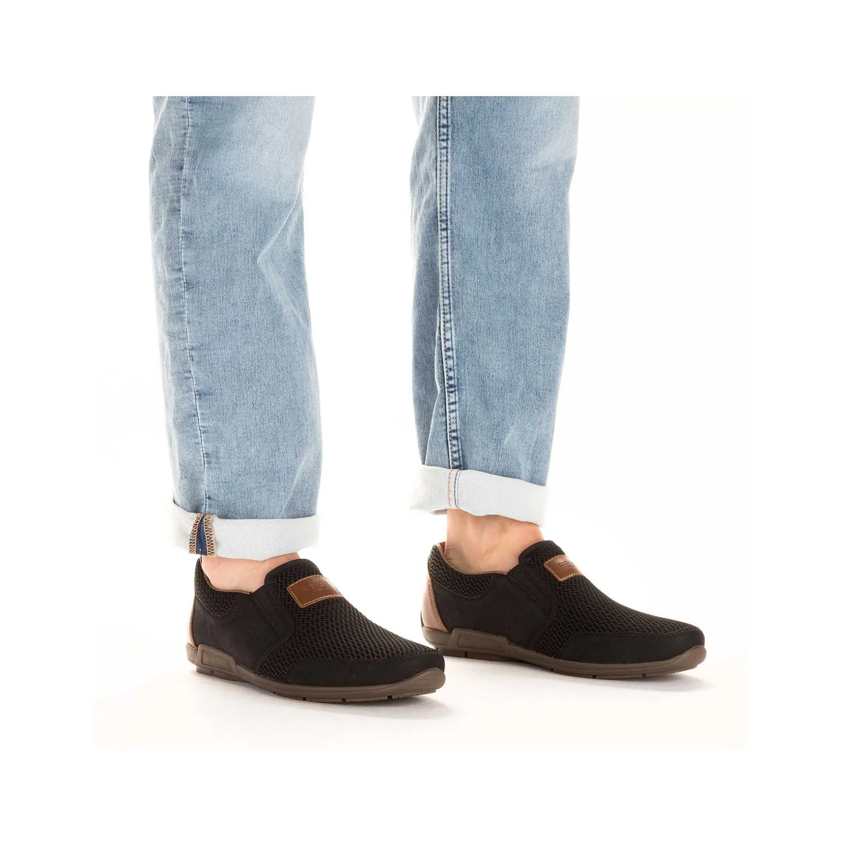 Rieker Low Shoes & Slippers-Men'S Slippers Asphalt Black