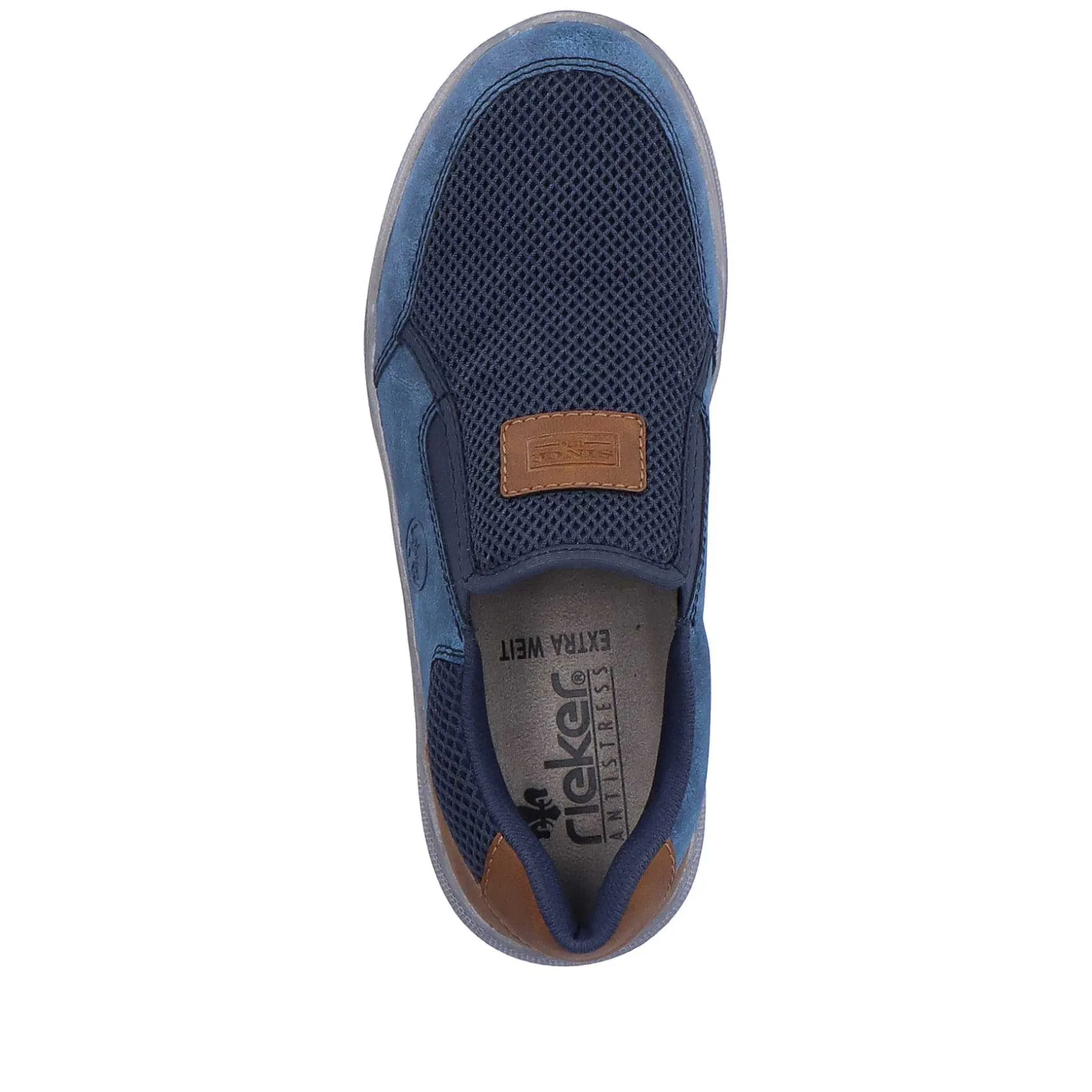 Rieker Low Shoes & Slippers-Men'S Slippers Azure Blue