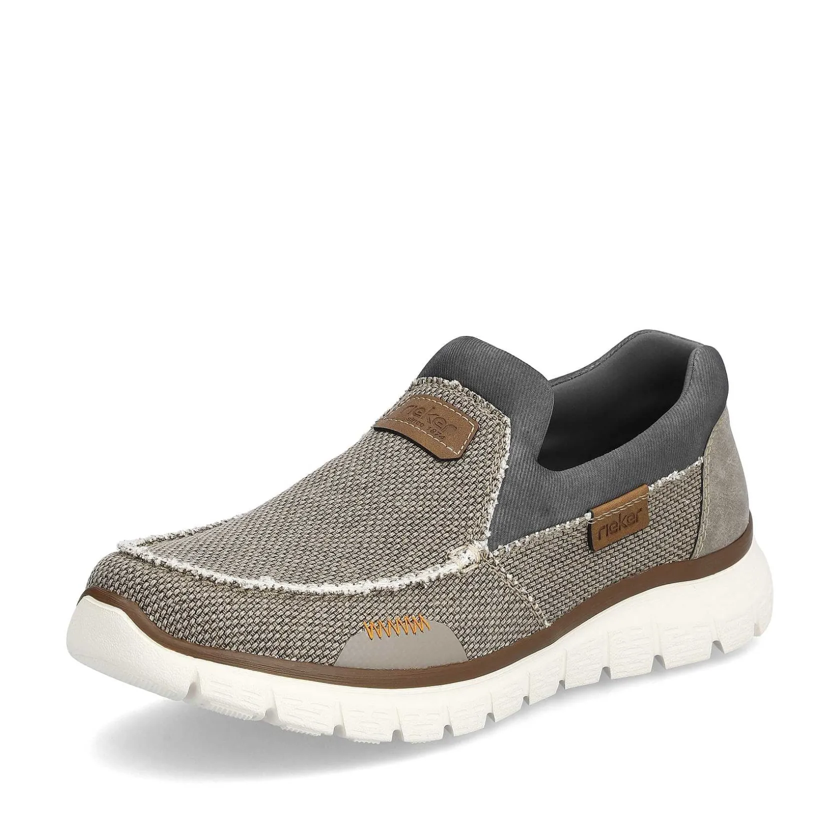 Rieker Low Shoes & Slippers-Men'S Slippers Beige-Gray